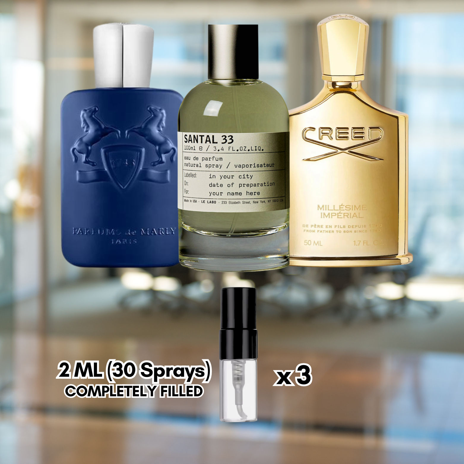 Niche Office Fragrances Bundle